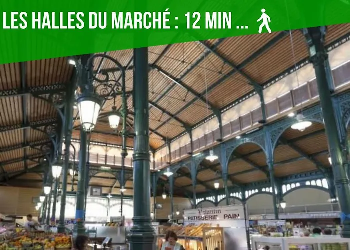 Loc Trotteur Le Fleur Des Champs F2 Cosy, Gare Sncf De Apartman